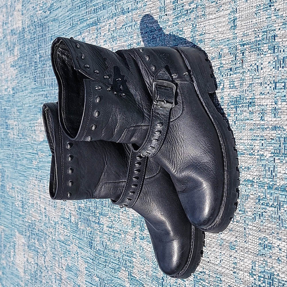 Frye Natalie Lug Rebel Engineer Boot